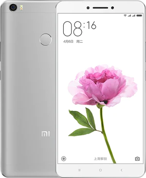 Xiao Mi Mi Max zilver overzicht