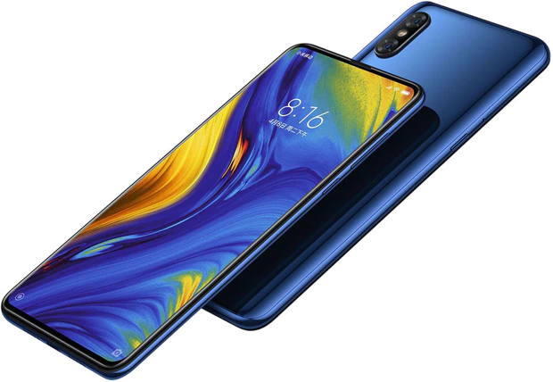 Xiao Mi Mi Mi x 3 blauw overzicht