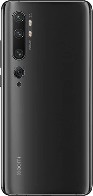 Xiao Mi Mi Note 10 schwarz Rückseite