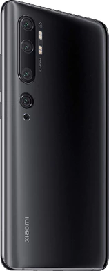 Xiao Mi Mi Note 10 schwarz Rückseite rechte Seite