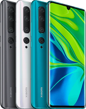 Xiao Mi Mi Note 10 color Übersicht