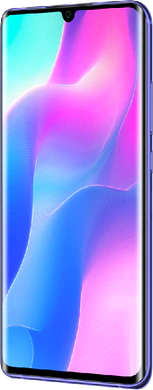 Xiao Mi Mi Note 10 Lite violett Vorderseite rechte Seite