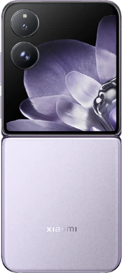 Xiaomi Mix Flip lilla udenfor