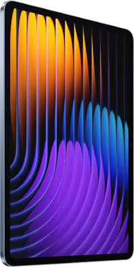 Xiaomi Pad 7 bleu couverture côté gauche