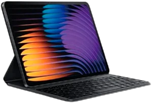 Xiaomi Pad 7 gris with keyboard