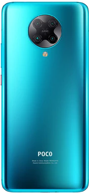 xiaomi POCO F2 Pro blauw achterkant