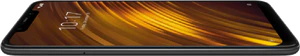 Xiaomi Pocophone F1 zwart gedraaid linkerzijkant