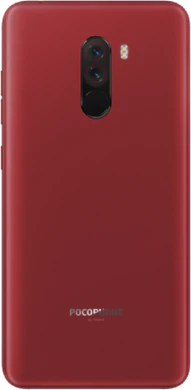 Xiaomi Pocophone F1 rood achterkant