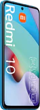 Xiaomi Redmi 10 blau Vorderseite linke Seite