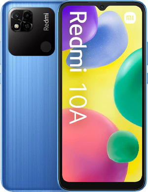 Xiaomi Redmi 10A blå oversikt
