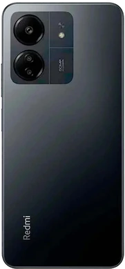 Xiaomi Redmi 13C svart tillbaka