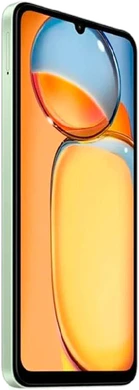 Xiaomi Redmi 13C grön front vänster sida