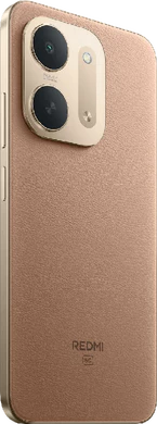 Xiaomi Redmi 17C 5G brown back right side