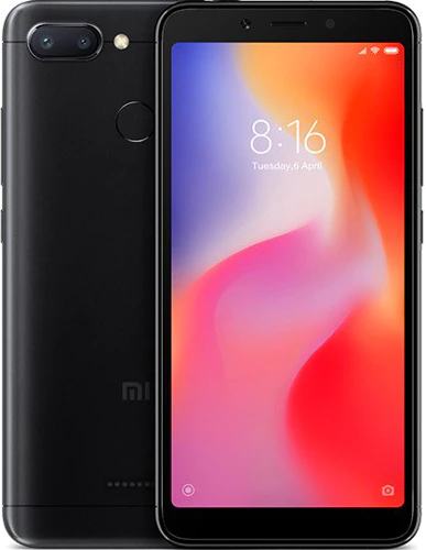 Xiaomi Redmi 6 zwart overzicht Xiaomi Redmi 6 zwart overzicht