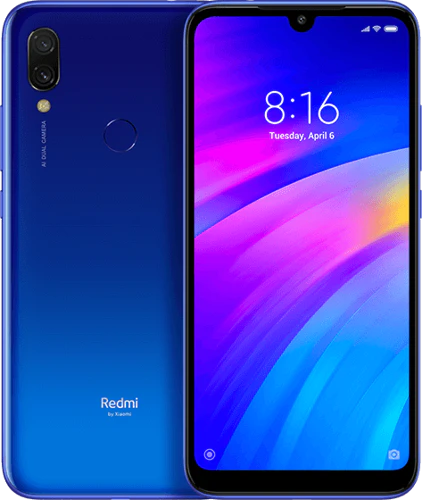 Xiaomi Redmi 7 blau Übersicht