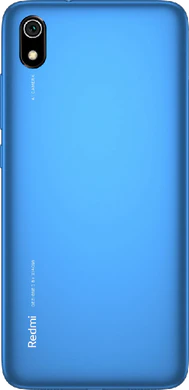 Xiaomi Redmi 7A blå bakside