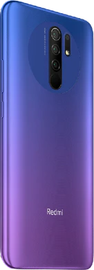 Xiaomi Redmi 9 purple back right side