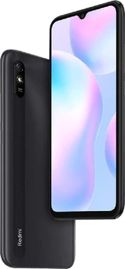 Xiaomi Redmi 9AT grey overview tilted ed