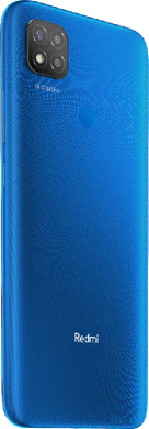 Xiaomi Redmi 9C blu indietro lato destro