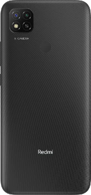 Xiaomi Redmi 9C grigio indietro