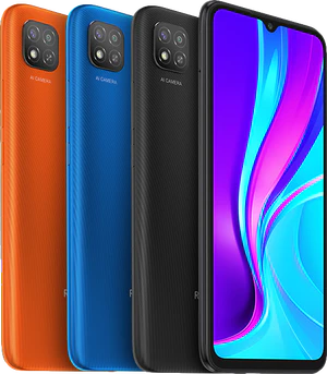 Xiaomi Redmi 9C NFC couleurs aperçu