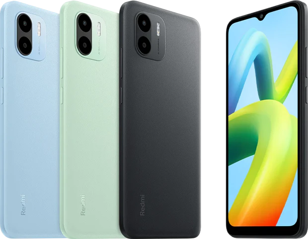 Xiaomi Redmi A1 kleuren overzicht Xiaomi Redmi A1 kleuren overzicht