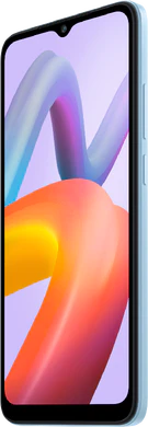 Xiaomi Redmi A2 sininen etupuolella oikea puoli