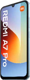 Xiaomi Redmi A7 Pro blauw voorkant rechterzijkant