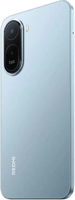 Xiaomi Redmi A7 Pro blauw achterkant linkerzijkant