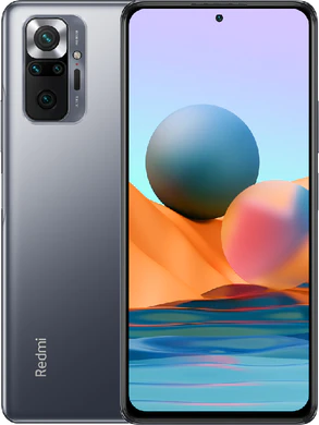 Xiaomi Redmi Note 10 Pro grijs overzicht