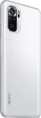 Xiaomi Redmi Note 10S blanc retour à droite