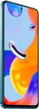 Xiaomi Redmi Note 11 Pro blauw voorkant linkerzijkant