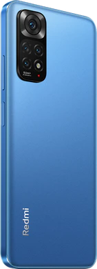 Xiaomi Redmi Note 11 back right side twilight blue