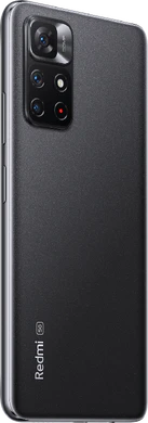 Xiaomi Redmi Note 11S 5G schwarz Rückseite rechte Seite
