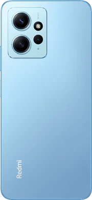 Xiaomi Redmi Note 12 4G blå bakside