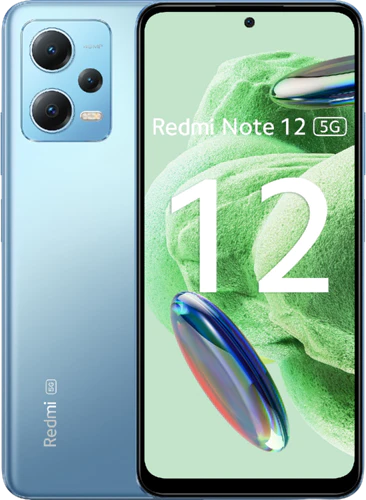 Xiaomi Redmi note 12 blauw overzicht Xiaomi Redmi note 12 blauw overzicht