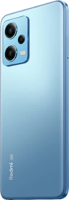 Xiaomi Redmi note 12 blauw achterkant linkerzijkant