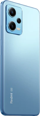 Xiaomi Redmi note 12 blauw achterkant rechterzijkant