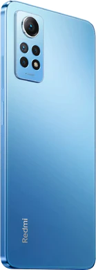 Xiaomi Redmi Note 12 Pro 4G blauw achterkant rechterzijkant