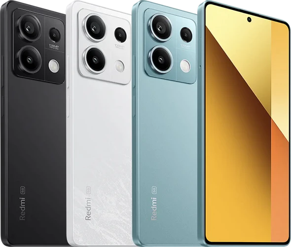 Xiaomi Redmi Note 13 5G kleuren overzicht Xiaomi Redmi Note 13 5G kleuren overzicht