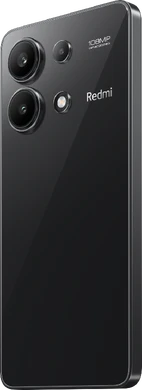 Xiaomi Redmi note 13 musta takapuoli vasen puoli