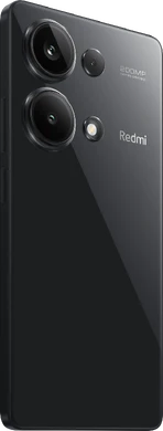 Xiaomi Redmi Note 13 Pro 4G zwart achterkant rechterzijkant