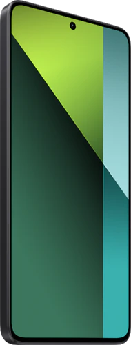 Xiaomi Redmi Note 13 Pro 5G zwart voorkant linkerzijkant