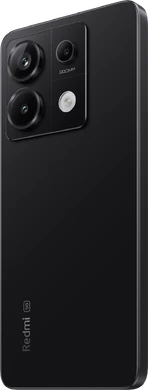 Xiaomi Redmi Note 13 Pro 5G svart bakside venstre side