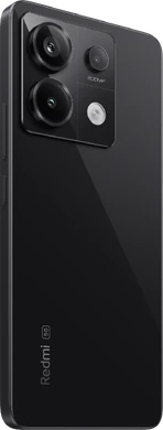 Xiaomi Redmi Note 13 Pro 5G svart bakside høyre side