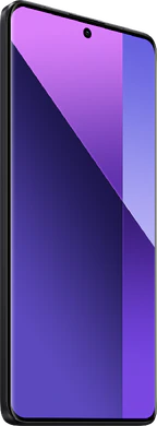 Xiaomi Redmi note 13 pro plus 5g zwart voorkant linkerzijkant