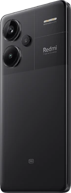 Xiaomi Redmi note 13 pro plus 5g zwart achterkant linkerzijkant