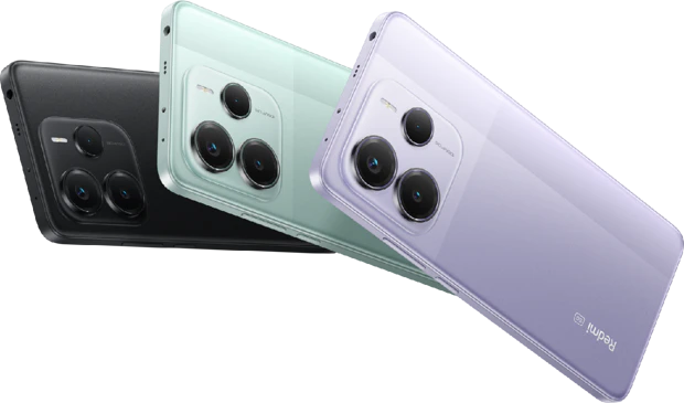 Xiaomi Redmi Note 14 5G kleuren overzicht Xiaomi Redmi Note 14 5G kleuren overzicht