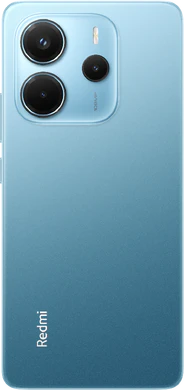 Xiaomi Redmi Note 14 blauw achterkant