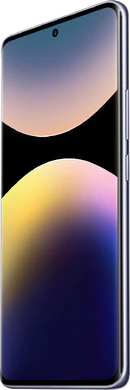 Xiaomi Redmi note 14 pro plus 5g lilla foran høyre side